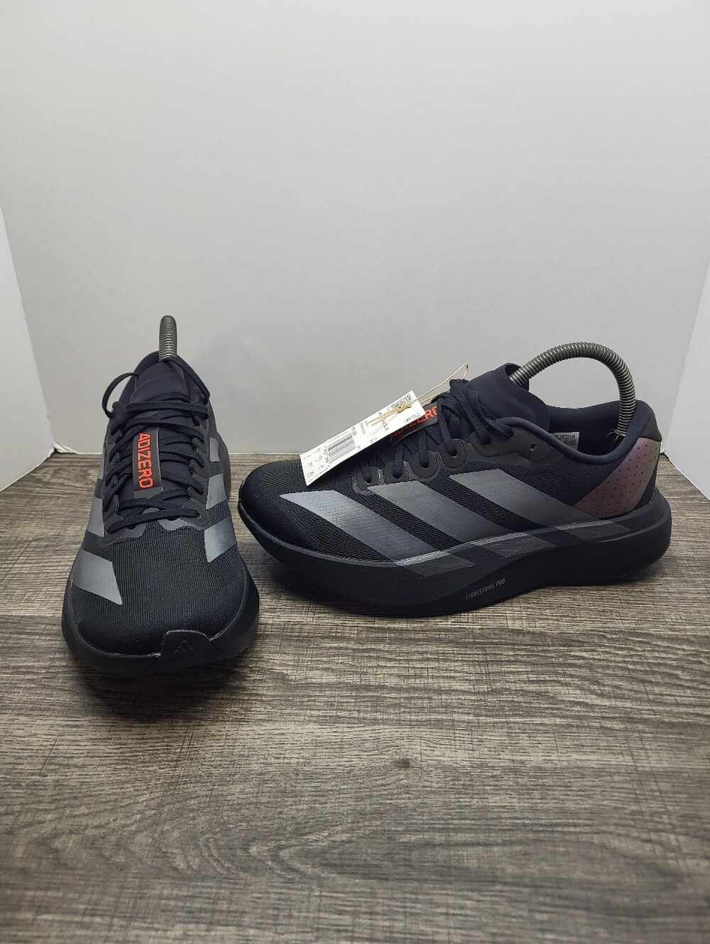Adidas Adizero Evo SL Running Shoes Women's Size 8 Core Black - KI1899 New